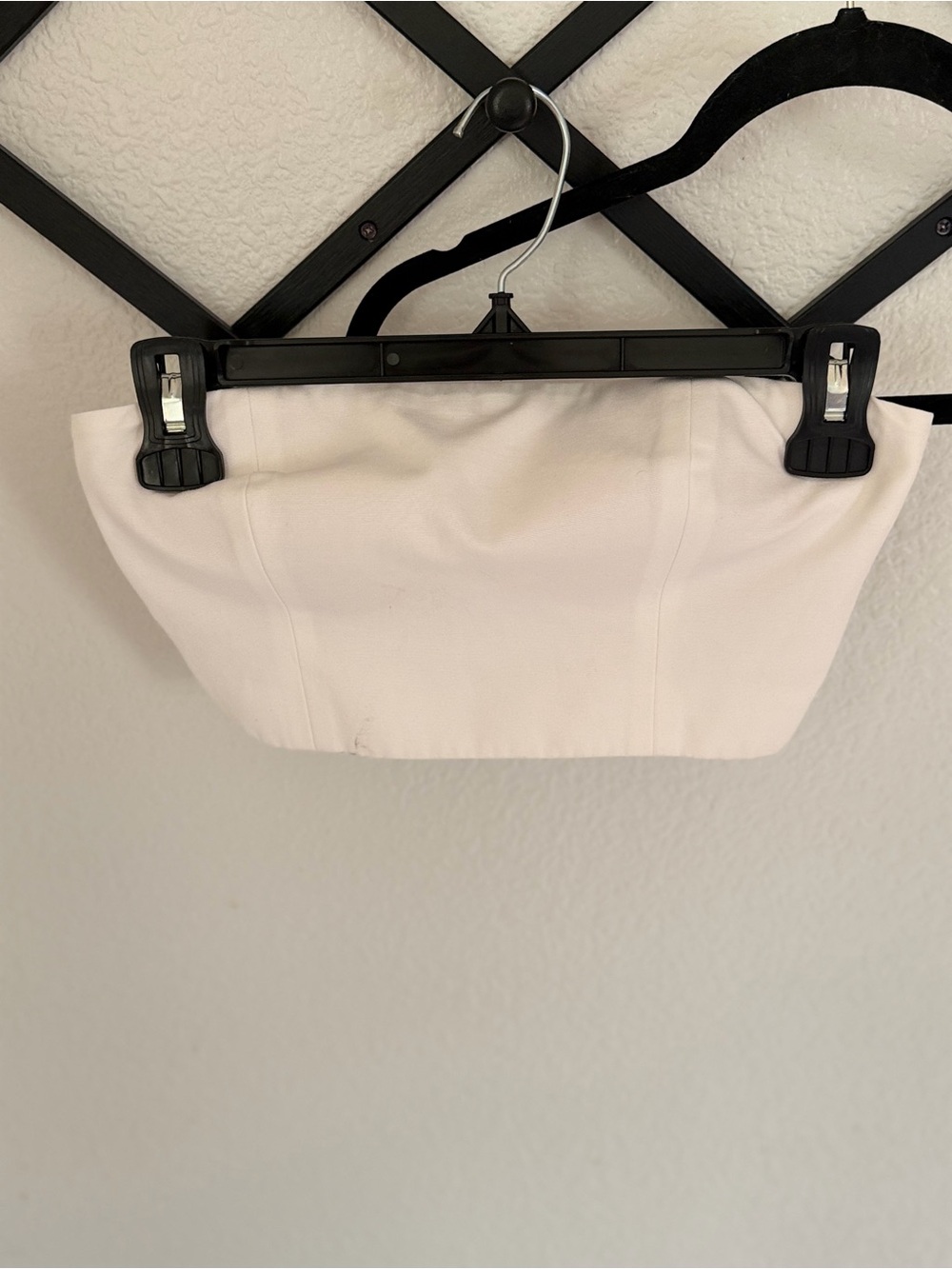 STAUD Bridal Nyla White Strapless Corset Bandeau Top Size 0 - Picture 2 of 4